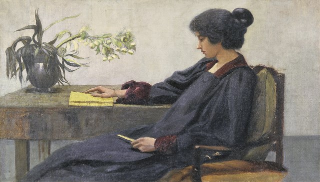 Autoportrait, s.d., huile sur toile, non signé, 45 x 78 cm, collection particulière, France
